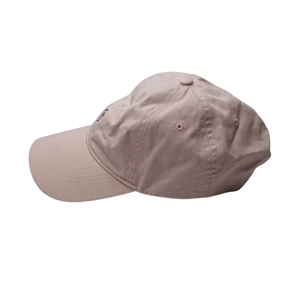 Swish Baseball Cap Womens OS Pink Rose Bud Babe Embroidered Hat Adjustable